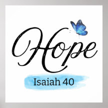 Borboleta Azul Esperança