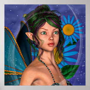 Poster Borboleta de fada