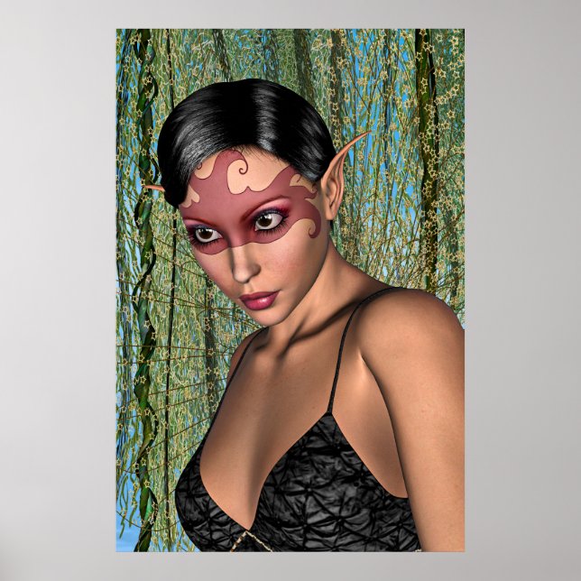 Póster Borboleta de fada (Frente)