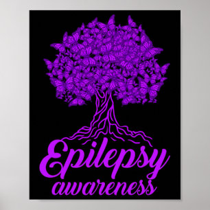 Poster Borboleta de Sensibilização Epilepsia