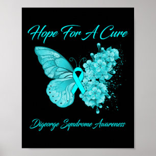 Poster Borboleta Espera Por Uma Síndrome De Digeorge Cura