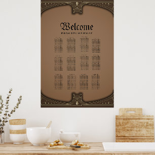 Poster Borboleta estilizada