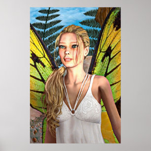 Poster Borboleta Fada