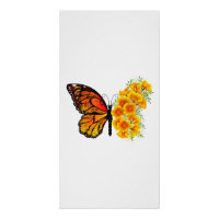 Borboleta Flor com Papagaio Amarelo da Califórnia