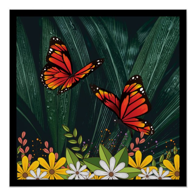 Póster Borboleta Monarch Feb 6_21 (Frente)