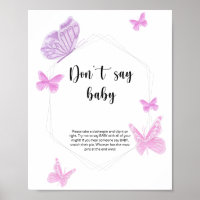 Borboleta Não diga amor