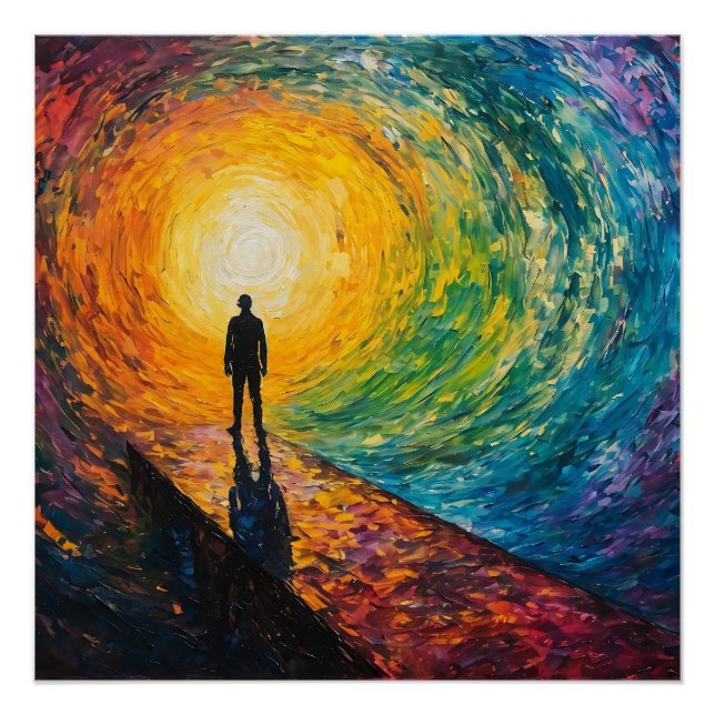 Póster Borda da Dimensão (Frente)