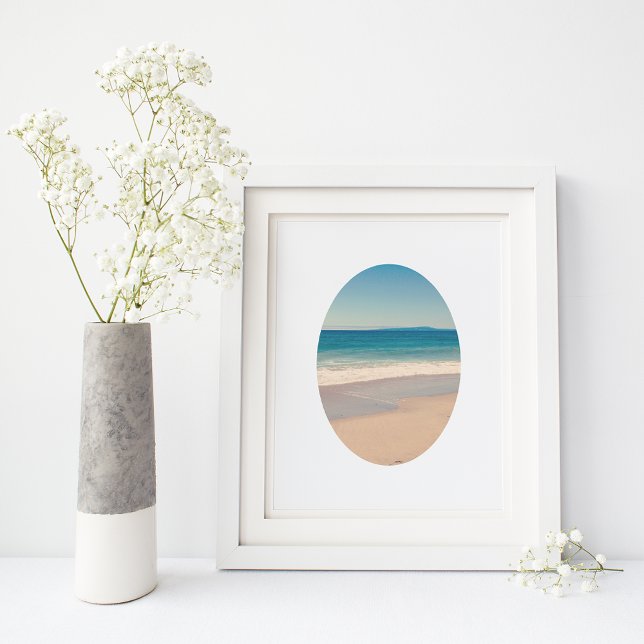 Poster Borda Oval Foto Vertical 8"x 10" (Criador carregado)