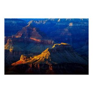 Póster Borda sul do Grand Canyon