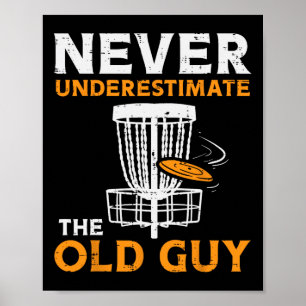Poster Boredkoalas Nunca Subestima O Golf De Disco De Car