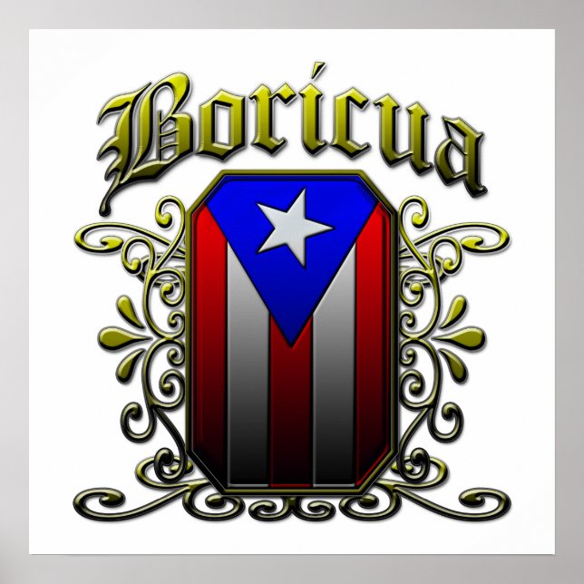 Póster Boricua (Frente)