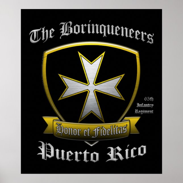 Póster Borinqueneers (Frente)