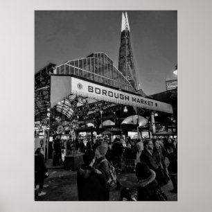 Poster Borough Market London Bridge