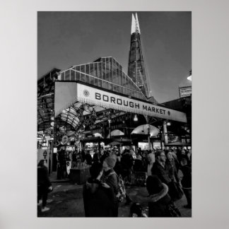 Poster Borough Market London Bridge