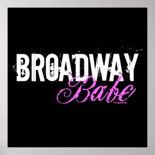 Póster Borracho de Broadway