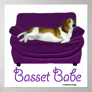 Póster Borracho do Basset