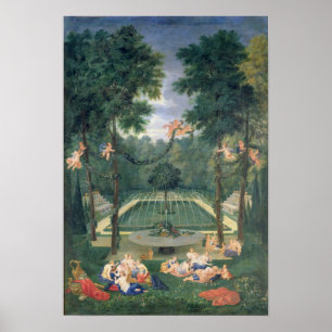 Póster Bosques de Versalhes