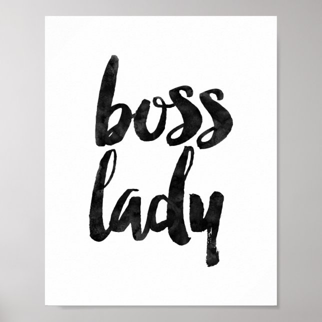 Póster Boss Lady (Frente)
