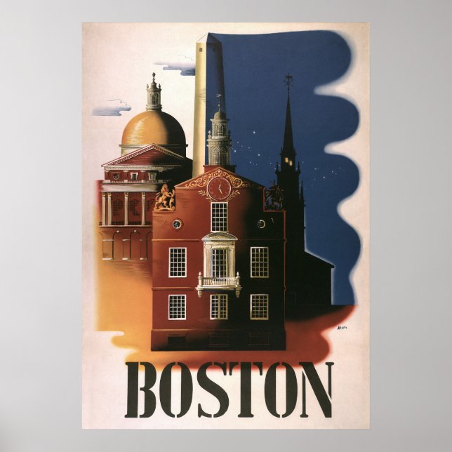 Póster Boston (Frente)