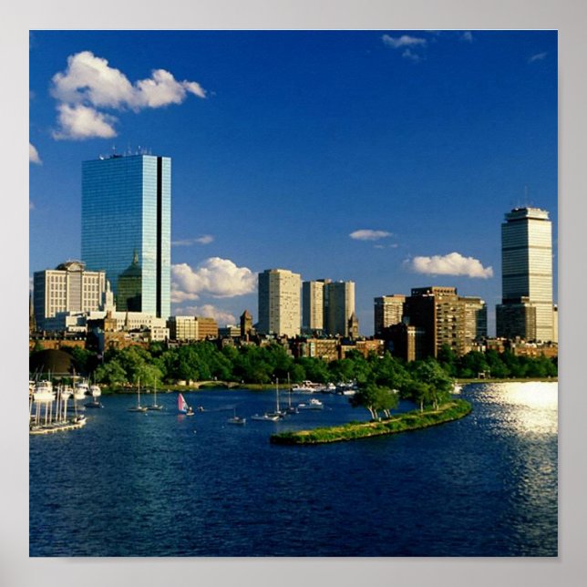 Poster Boston Back Bay Area (Frente)