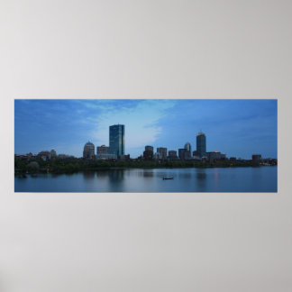 Póster Boston Em Dusk