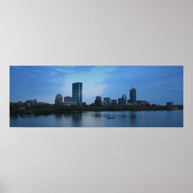 Póster Boston Em Dusk (Frente)