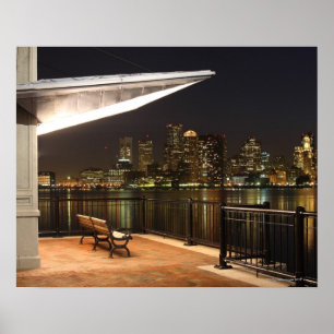 Póster Boston, Massachusetts