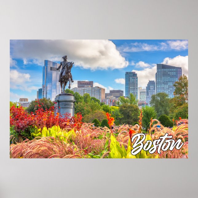 Poster Boston, Massachusetts, Estados Unidos (Frente)