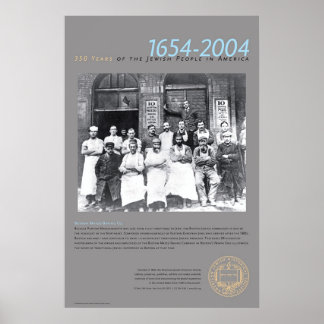 Póster Boston Matzo Baking Co