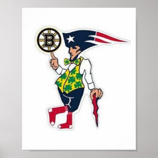 Poster Boston Sports