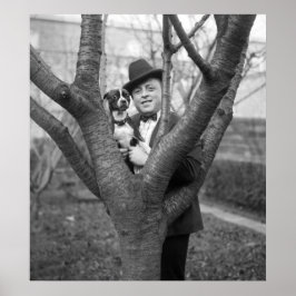 Póster Boston Terrier, 1920