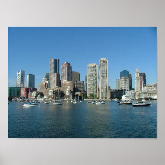 Poster Boston Waterfront (Frente)