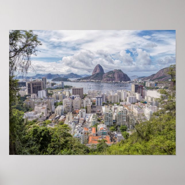 Poster Botafogo Com Pão De Açúcar (Frente)