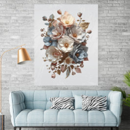 Poster Botanical Elegant 3D Floral Art