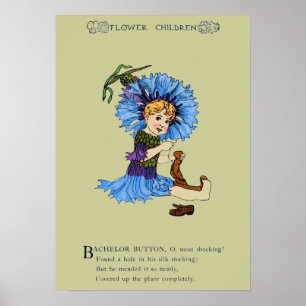 Poster Botão solteiro