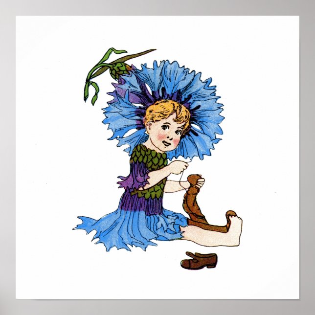 Póster Botão solteiro (Frente)