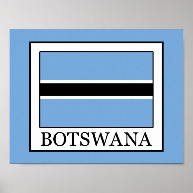 Poster Botsuana (Frente)