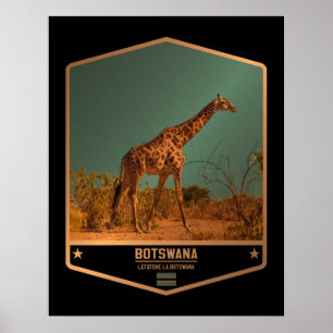 Poster Botsuana