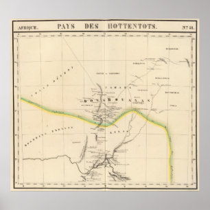 Póster Botswana, África do Sul 51