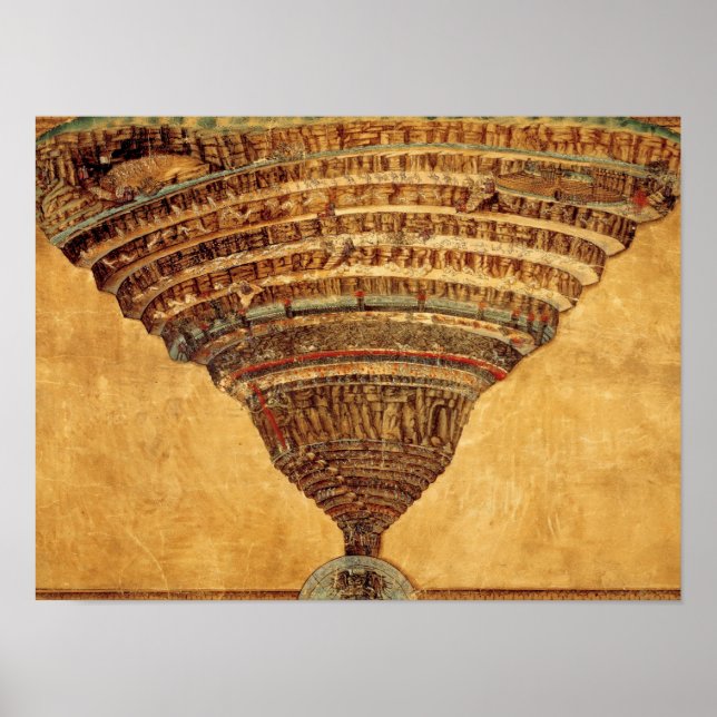 Poster Botticelli "Inferno" (Frente)