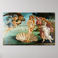 BOTTICELLI - O nascimento de Vênus 1483