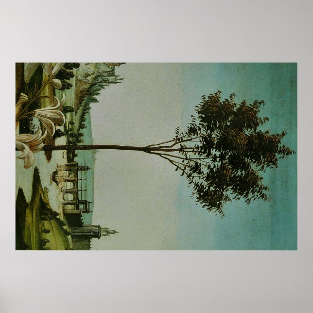 Póster Botticelli Renaissance Painting (Frente)