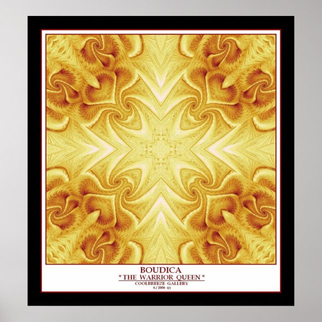 PÓSTER BOUDICA - A RAINHA DA GUERRA (Frente)