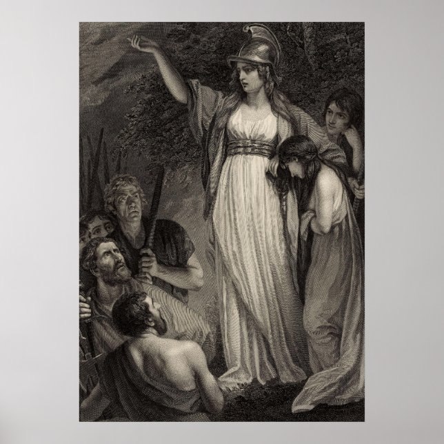 Poster Boudica, Rainha da Tribo Iceni (Frente)