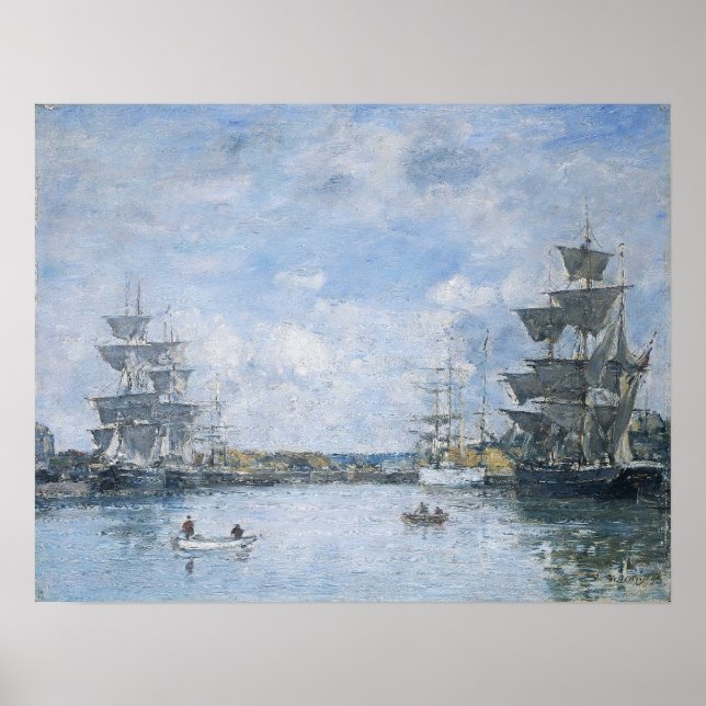 Poster Boudin - Deauville 1893 (Frente)