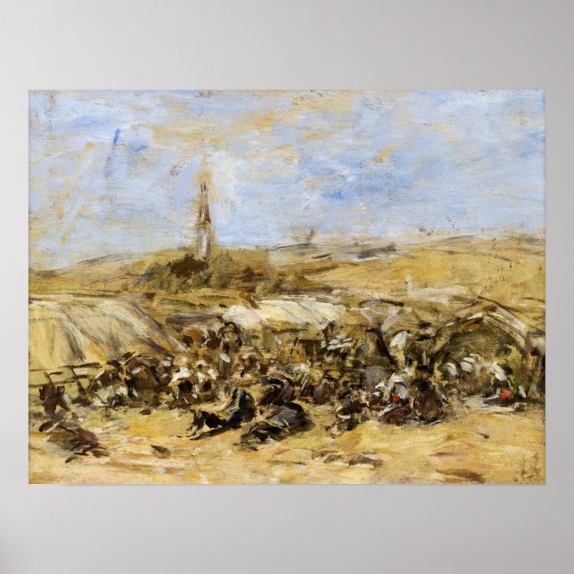 Poster Boudin - Perdão De Ste-Anne-La-Palud (Frente)