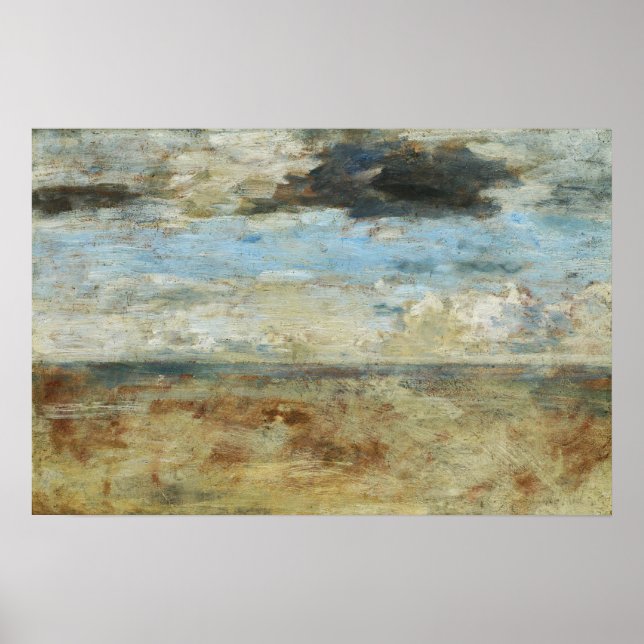 Poster Boudin - Sky (Estudo) (Frente)