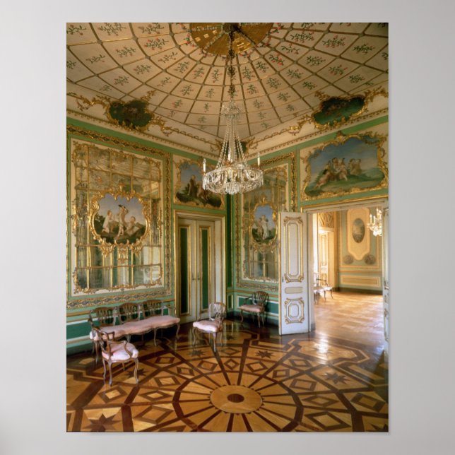 Póster Boudoir da Rainha, 1774-86 (Frente)