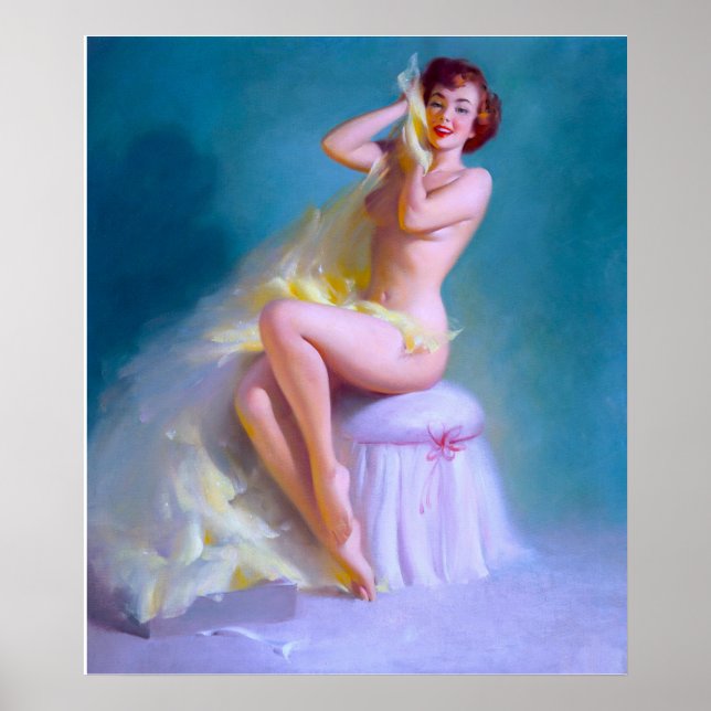 Poster Boudoir Pinup (Frente)