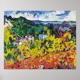 Poster Bougal Maurice de Vlaminck
